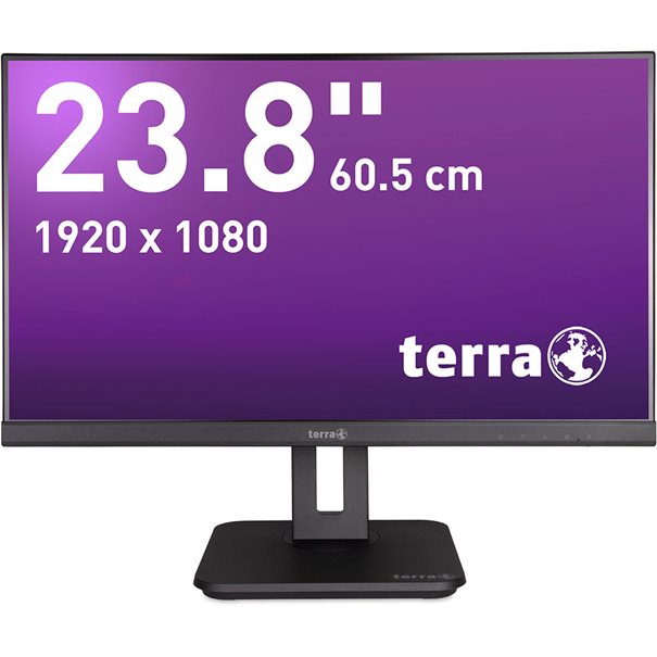 TERRA LCD/LED 2448W PV 3.1 24 Zoll schwarz HDMI/DP/USB-C Greenline Plus