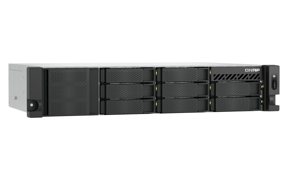 QNAP NAS TS-855eU-8G 8x 6TB HDD 2x 500GB SSD M.2 (nicht assembliert | nicht konfiguriert)