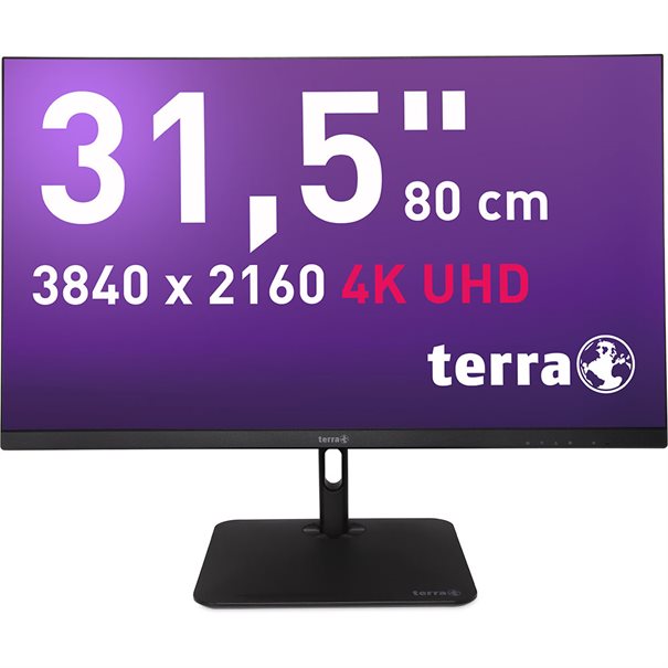 TERRA LCD/LED 3295W PV 4K 27 Zoll 3840x2160 USB-C/DP/HDMI