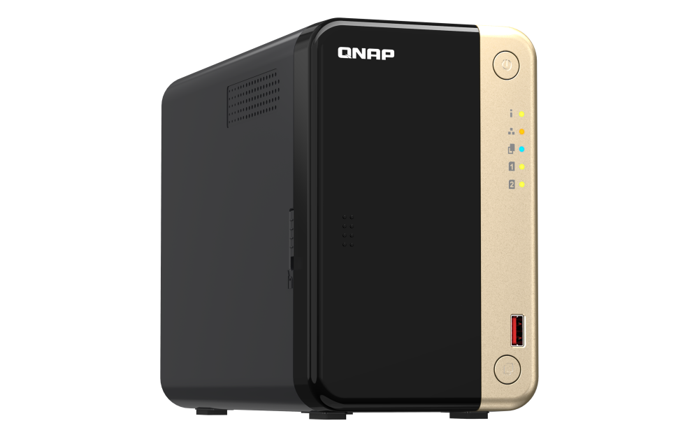 QNAP NAS TS-264-8G 2x 6TB HDD (nicht assembliert | nicht konfiguriert)
