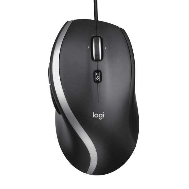 Logitech Maus M500s Corded Optical black