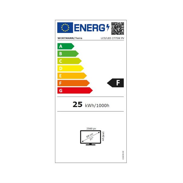 TERRA LCD/LED 2775W PV V3 27 Zoll 2560x1440 WQHD