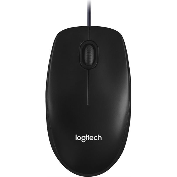 Logitech Maus M100 Optical black