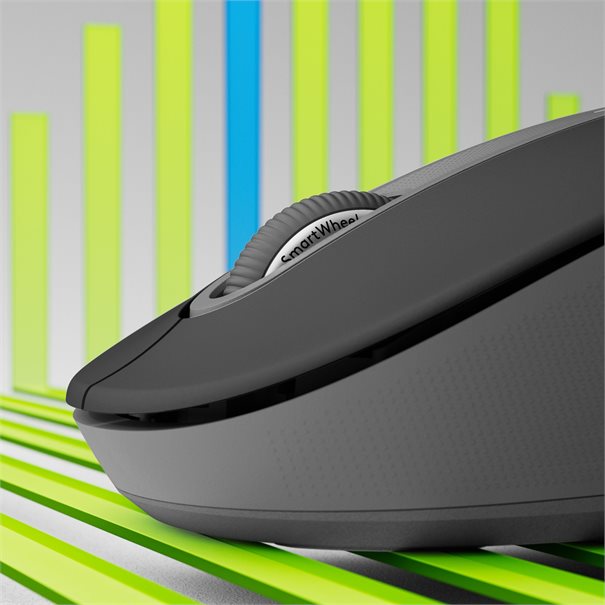 Logitech Maus M650 Signature Large graphit für Linkshänder große Hände