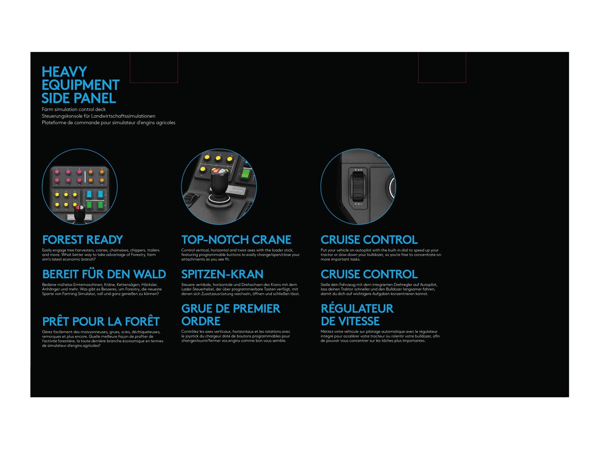 Logitech Farmsimulation Heavy Equipment Side Panel