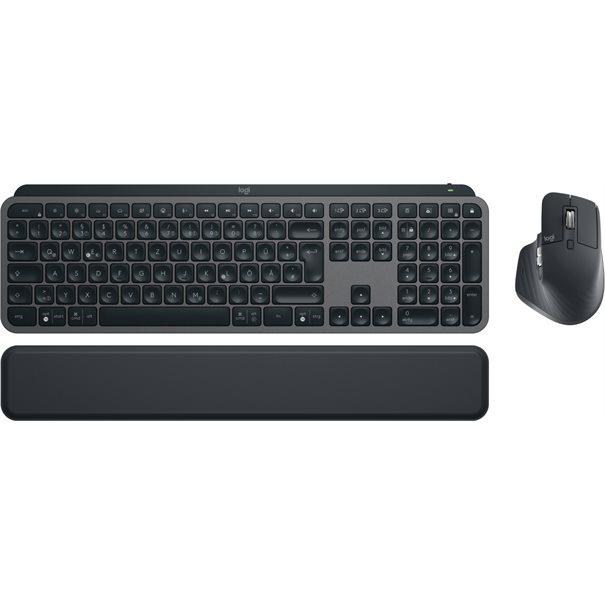 Logitech Tastatur-Maus-Set MX Keys S Combo graphite