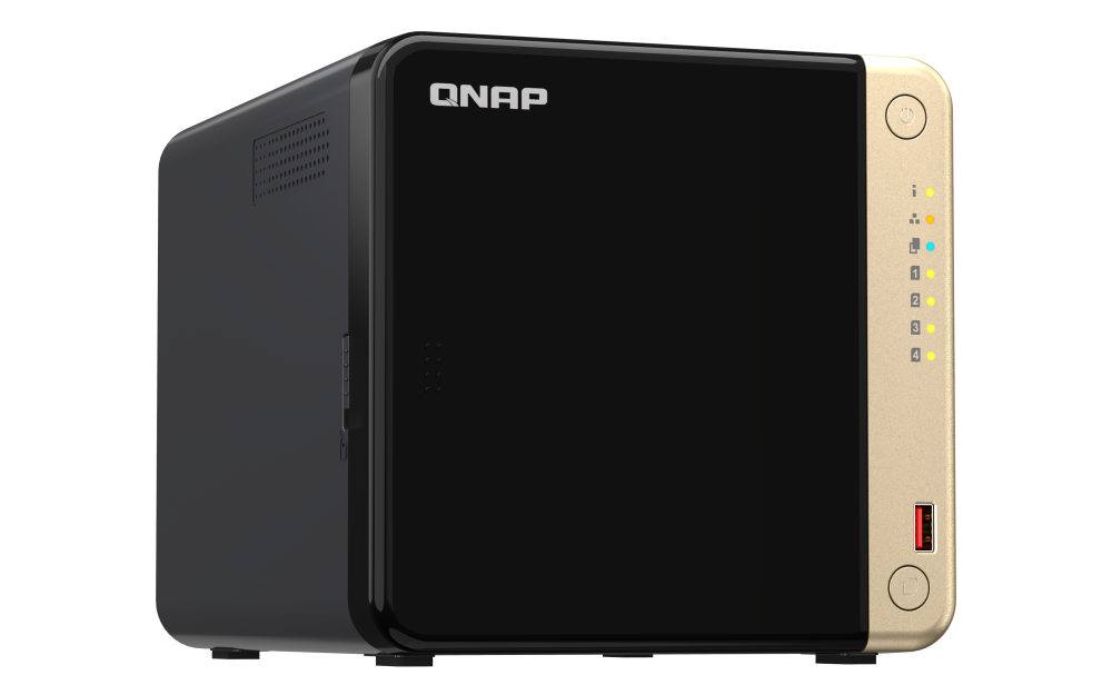 QNAP NAS TS-464-8G 8GB 4x 6TB HDD (nicht assembliert | nicht konfiguriert)